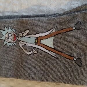 🇨🇦 Nwt Rick & Morty Unisex Socks